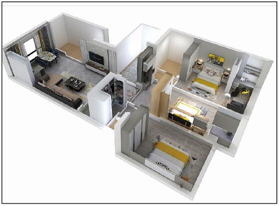 全屋空間定制讓你遠(yuǎn)離繁瑣裝修，打造綠色、高端品質(zhì)家裝