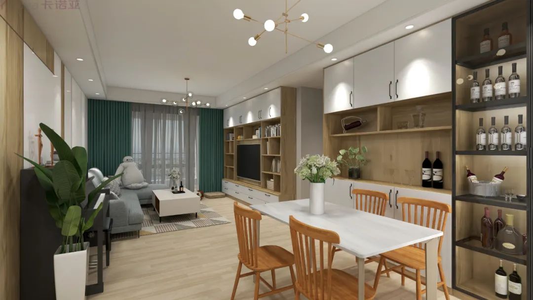 客廳做書柜、臥室設(shè)閱讀角