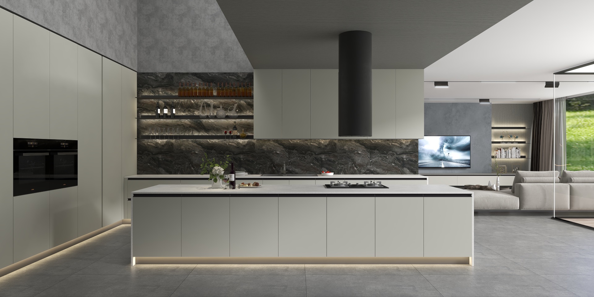 定制櫥柜選深色好還是淺色好？如何搭配定制櫥柜？